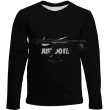 Детский 3D лонгслив "Nike Just do It"