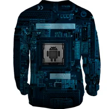 3D світшот Android inside