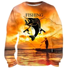 3D світшот Fishing