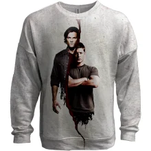 3D свитшот Supernatural с Сэмом и Дином Винчестерами