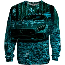3D свитшот Mercedes-Benz coupe
