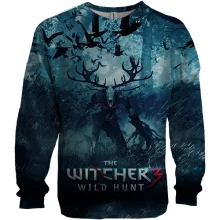 3D світшот Witcher 3 - Wild Hunt (постер)