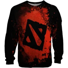 3D свитшот Dota 2 арт брызги
