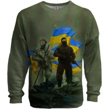 3D свитшот Украинские воины