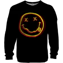 3D свитшот Nirvana Smile