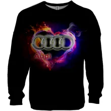3D свитшот I Love Audi