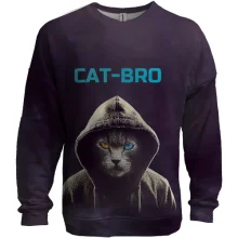 3D свитшот CAT-BRO