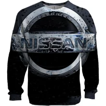 3D світшот з логотипом Nissan