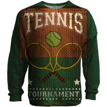 3D свитшот Tennis Tournament