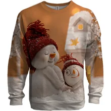 3D свитшот Christmas toy snowman
