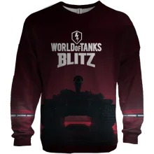 3D свитшот World of Tanks Blitz с танком