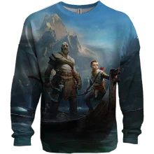 3D свитшот God of War