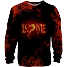 3D свитшот "Love"