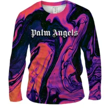 Мужской 3D лонгслив "Palm Angels"