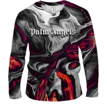 Чоловічий 3D лонгслів "Palm Angels" (2)