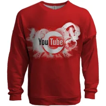 3D свитшот You Tube