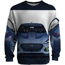 3D світшот зі спорткаром Hyundai