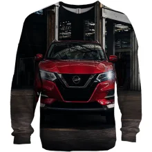 3D світшот з червоним кросовером Nissan
