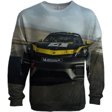 3D світшот з гоночним Porsche