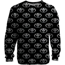 3D свитшот с логотипом Toyota