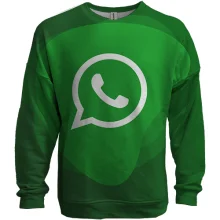 3D світшот з WhatsApp