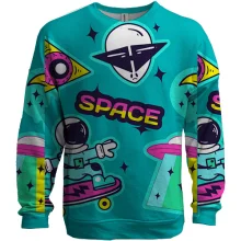 3D свитшот Space