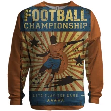 3D свитшот Football Championship
