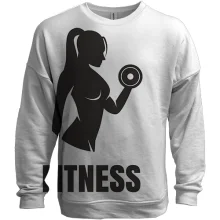 3D свитшот Fitness Gym Girl