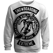 3D свитшот Snowboarding extreme