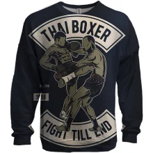 3D свитшот Thai Boxer