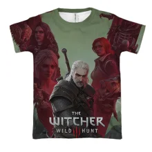 3D футболка "Witcher 3: Wild Hunt"