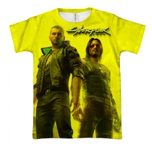 3D футболка Cyberpunk 2077