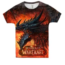 Детская 3D футболка "World of Warcraft"