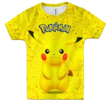 Детская 3D футболка "Pokemon Go"