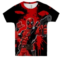Детская 3D футболка "DEADPOOL"
