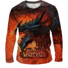 Мужской 3D лонгслив "World of Warcraft"