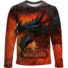 Детский 3D лонгслив "World of Warcraft"