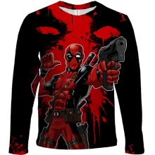 Детский 3D лонгслив "DEADPOOL"