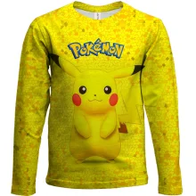 Детский 3D лонгслив "Pokemon Go"
