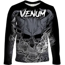 Детский 3D лонгслив "Venum" череп