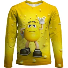 Дитячий 3D лонгслів "m&m