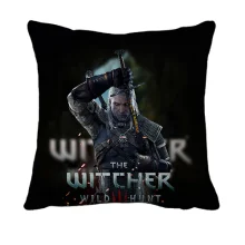 3D подушка Witcher: Wild Hunt с Геральтом и искрами