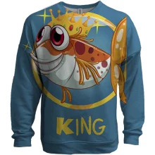 3D світшот King fish
