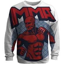 3D світшот MMA Red body