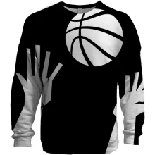 3D свитшот Basketball hand