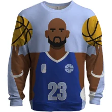 3D свитшот Basketball Trainer