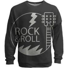 3D свитшот Rock & Roll