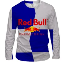 Чоловічий 3D лонгслів Red Bull
