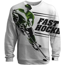 3D свитшот Fast hockey