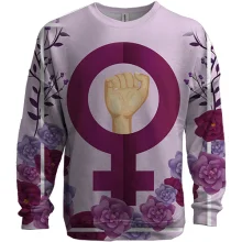 3D свитшот со знаком феминизма